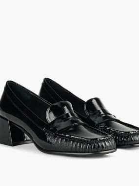 WISHBONE Roberta Block Heel Loafers
